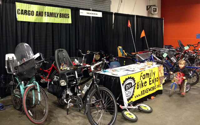 Family bikes at Bike Expo 2013