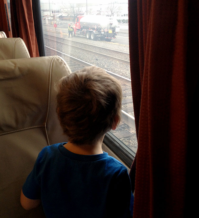 Refueling the empty train