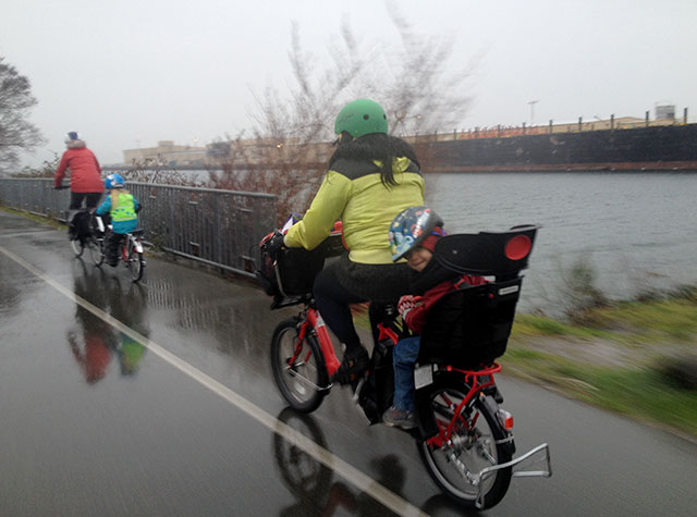 Mamachari in the rain