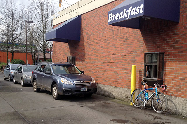 Burgerville drive-thru