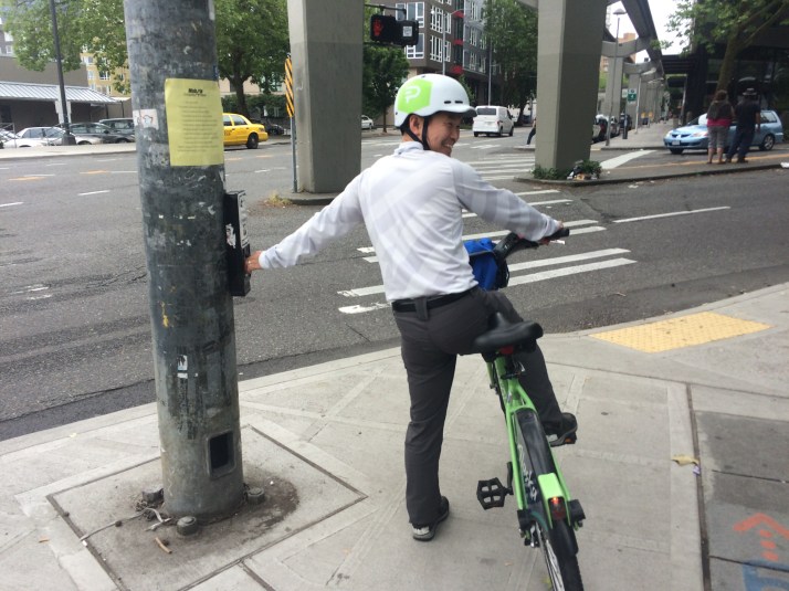 Dongho Chang pushes the "beg button"