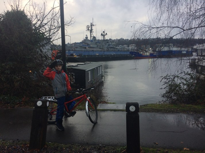 USS Turner Joy at Lake Union Drydock Company