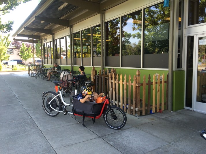 New Seasons Market dog corral