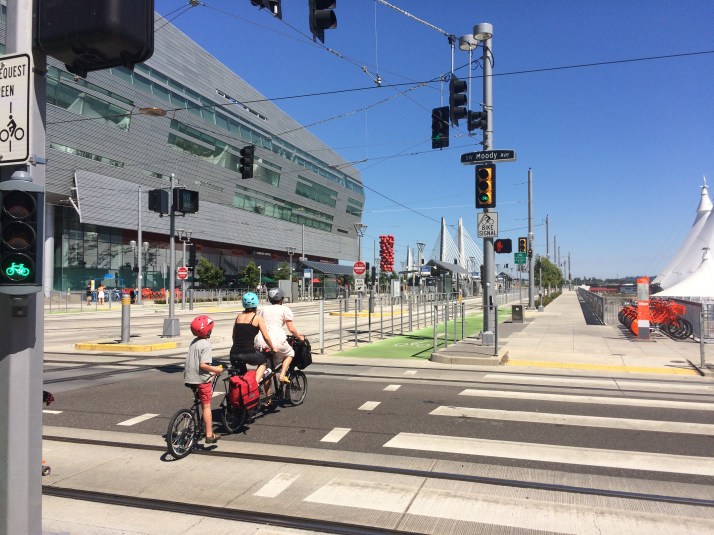 Ginger leads Kidical Mass