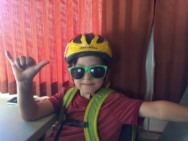 Shaka from the train back home